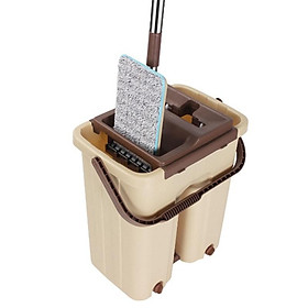 Mua Bộ Cây Lau Nhà Lau Phòng Làm Việc BH-M900 Thông Minh Kèm Thùng Vắt 2 Ngăn Size Trung Size Lớn INOCHI