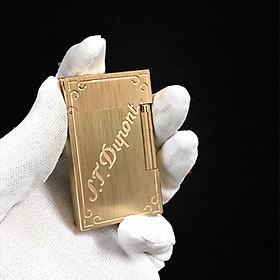 Mua Hộp Quẹt Bật Lửa Gas Đá Nền Xước Khắc Chữ Cao Cấp (Màu Ngẫu Nhiên)