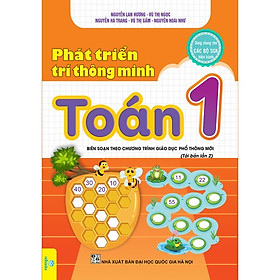 Sách - Phát Triển Trí Thông Minh Toán Lớp 1 ( Biên soạn theo chương trình GDPT Mới ) - Ndbooks