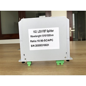 Mua Dây chia quang 1x2 90%/10% SC/APC dạng LGX module