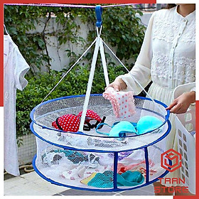 Mua Giỏ Treo Vải Lưới Phơi Tất Và Đồ Lót 2 Tầng Có Thể Gấp Gọn Tiện Lợi