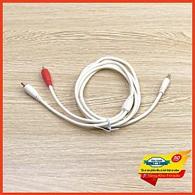 Dây loa 1 đầu 3.5mm ra 2 AV CHOSEAL dài 1.8m