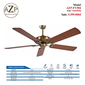 Mua AZP-FY504 – BST QUẠT ĐÈN CAO CẤP / GIẢI PHÁP TRANG TRÍ CHO CÁC CÔNG TRÌNH NHÀ HÀNG  KHÁCH SẠN. CĂN HỘ  DINH THỰ phong cách đương đại  hàng nhập khẩu AZP