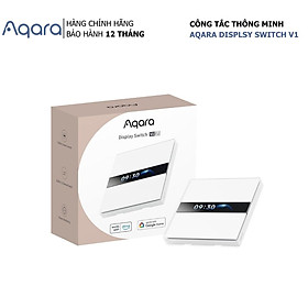 Mua Công tắc thông minh Aqara Display Switch V1 EU WS-K02D  tích hợp cảm biến hiện diện  kết nối Zigbee
