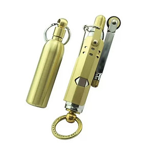 Mua Bật lửa xăng đá kiêm móc khóa JF- 027 Mang Đậm Phong Cách (Màu Ngẫu Nhiên)