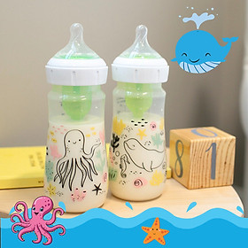 Combo 2 bình sữa Dr.Brown's Options Plus cổ rộng 270ml