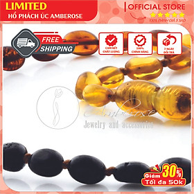 Bộ Vòng Hổ Phách Amber Úc Cho Bé 0 - 10 tuổi SABCVCV