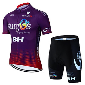 2023 Mùa hè BH Pro Cycling Jersey đặt đàn ông xe đạp tay áo ngắn xe đạp xe đạp Tricota Maillot đi xe đạp áo sơ mi cổ áo Color: 8 Size: XS