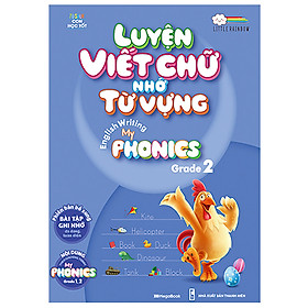 [Download Sách] Luyện Viết Chữ Nhớ Từ Vựng - English Writing My Phonics Grade 2