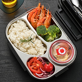 Hình ảnh HỘP CƠM 4 NGĂN CAO CẤP