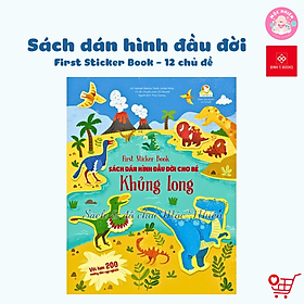 Sách - First Sticker Book - Sách dán hình đầu đời cho bé (Nhiều chủ đề) - Đinh Tị Books
