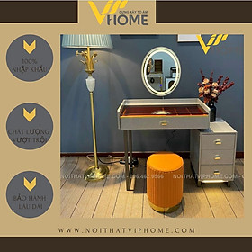 Mua Bàn trang điểm  bàn phấn kèm gương tích hợp đèn LED kèm nút cảm ứng thông minh và ngăn kéo để đồ tiện lợi BTD-00018