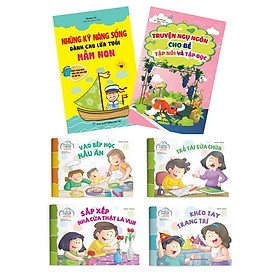 Combo sách kỹ năng cho bé (Dành cho tuổi mầm non)