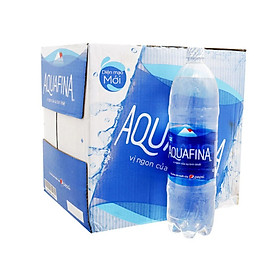 Big C - Thùng 12 chai nước tinh khiết Aquafina 1,5l - 63068