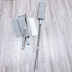 Mua Cây Lau Nhà Vắt Phẳng Xanh 42cm