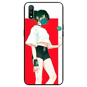 Ốp Lưng in cho Realme 3 Mẫu Girl Anime 6 - Hàng Chính Hãng