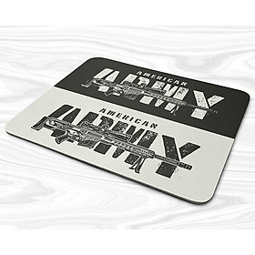 Mua Miếng lót chuột mẫu Khẩu súng  Army (Kích thước