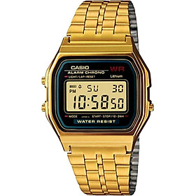 Đồng Hồ Nam Dây Kim Loại Casio A159WGEA-1DF (36.8 x 33.2 mm)