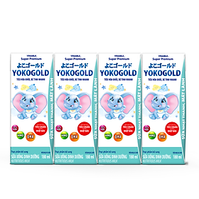 COMBO 24 hộp SỮA BỘT PHA SẴN VINAMILK YOKO GOLD Hộp 180ml