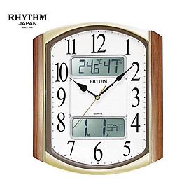 Mua Đồng hồ treo tường hiệu RHYTHM - JAPAN  CFG708NR06 (Kích thước 30.0 x 35.5 x 5.4cm)
