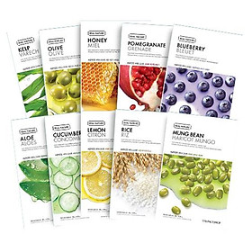 THE FACE SHOP Real Nature Face Mask Set (Total10 Sheets)
