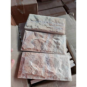 Mua Đá ốp tường bóc hồng phấn 10x20