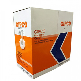Thùng dây cáp mạng GIPCO CAT6 305m - Hàng chính hãng