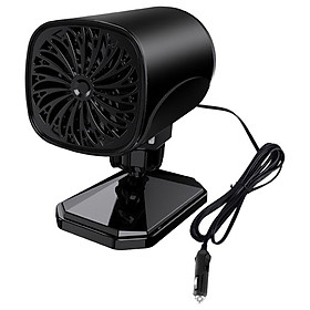 Auto Car Heater Plug in Cigarette Lighter 120W Heat Cooling Fan Quickly Defrost Auto Dryer for Car SUV Truck All Cars Xmas Gifts