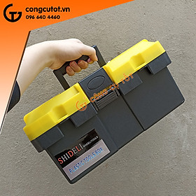 Mua Thùng đồ nghề 1 khay 30x18x18cm nhựa ABS vàng đen