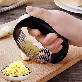 Mua Dụng cụ ÉP TỎI  NGHIỀN TỎI chất liệu THÉP KHÔNG GỈ cao cấp có tay cầm tiện lợi