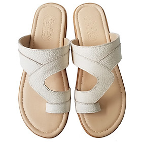 Dép Xỏ Ngón Nữ Da Bò Thật BIGGBEN Cao Cấp DXN48