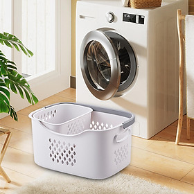 Laundry Basket with Handles Dirty Clothes Storage Basket for Household Pants