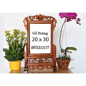 Mua Khung Gỗ Hương 20 x 30