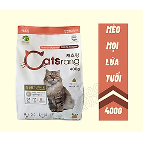 HẠT CATSRANG - THỨC ĂN CHO MÈO MỌI LỨA TUỔI (TÚI 400Gr)