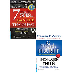 Combo 7 Thói Quen Của Bạn Trẻ Thành Đạt + Thói Quen Thứ 8 - Từ Hiệu Quả Đến Vĩ Đại (Bộ 2 Cuốn) _FN