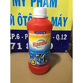 Nước thông cống Hando 570ml xuất khẩu - sản xuất tại Việt Nam