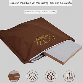 Mua Nệm Bồ Đoàn  Toạ Cụ  Nệm Ngồi Thiền  Tụng Kinh  Họa tiết hoa sen thêu  màu sắc trang nhã