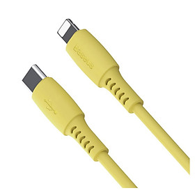 Cáp sạc nhanh 3A Baseus Colorful Type-C sang Lightning dài 1.2m chất liệu TPE ( nhiều màu)- Hàng chính hãng
