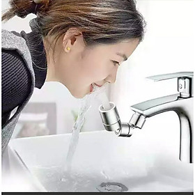 Đầu vòi nước xoay 720 độ, tiện ích, tăng áp, tạo bọt, hai chế độ tiết kiệm nước - OENON