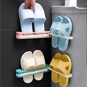 Kệ dán tường đa năng, kệ treo tường đa năng, kệ dép treo tường, kệ treo nắp nồi tiện lợi, giá treo khăn nhà tắm