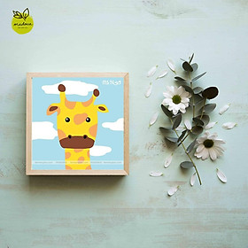 Mua Tranh tô màu số hóa trẻ em 20x20cm có khung con giáp