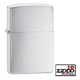 Bật lửa Zippo 200 (Zippo Brushed Chrome) - Chính Hãng 100%