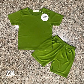 Bộ Minky Mom Cộc Tay, Ngắn Tay. Bộ Mimky Mom siêu mềm mịn mát cho bé trai bé gái, Size Từ 80-150(8-32KG).