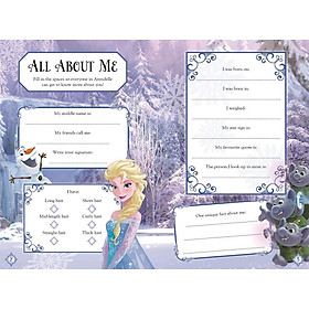 Hình ảnh Disney Frozen: Elsa's Activity Journal - Disney Nữ hoàng băng giá: Sổ ghi chép Elsa