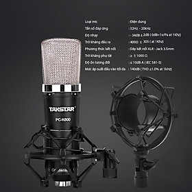 Mua Mic Thu Âm Karaoke Livestream Tastar  PC K600