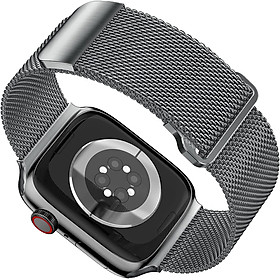 Dây Thép Milan Loop Từ Tính cho Apple Watch Series 1/2/3/4/5/6/7/8/9/SE1,2 & Apple Watch Ultra 1/2 Size 38/40/41/42/44/45/49mm - Hàng Chính Hãng