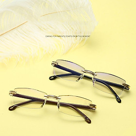Clear Lens Solid Trimming Anti- Light Reading Anti- Reading Glasses