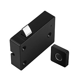 Intelligent Lock Fingerprint Drawer Lock Modern Simplicity Black Access Control Smart Opener
