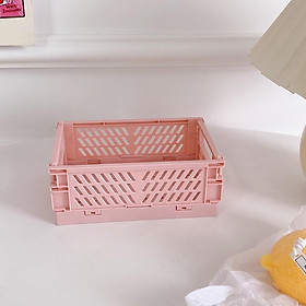 Rổ mini đựng đồ có thể gấp gọn