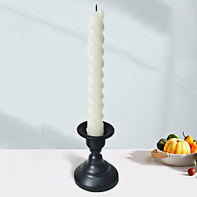 Modern Pillar Candle Holder Iron Candlestick for Party Desktop Decoration